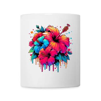 Hibiscus Flowers - Mug - white - Front
