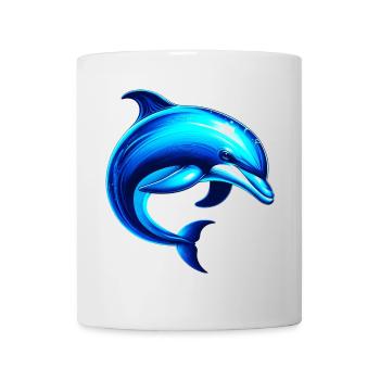 Delfin - Tasse - Weiß - Vorne