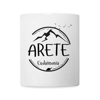 Arete - Eudaimonia - Mug blanc - blanc - Devant