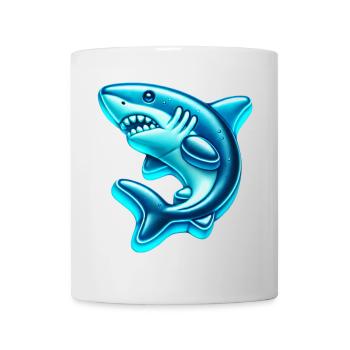 Hai - Tasse - Weiß - Vorne