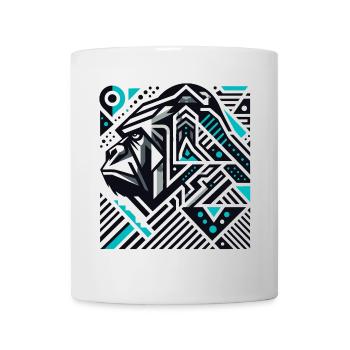 Abstract Animal Gorilla 1 - Mug - white - Front