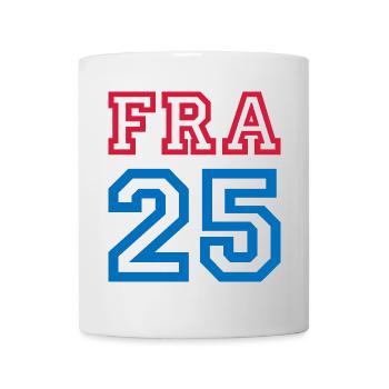 FRANCE - Tasse - Weiß - Vorne