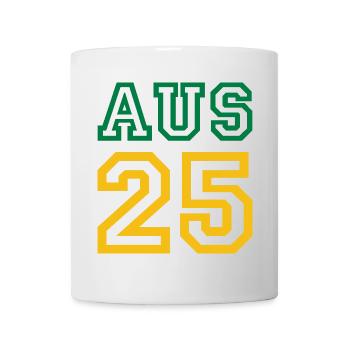 AUSTRALIA 2025 - Tasse - Weiß - Vorne
