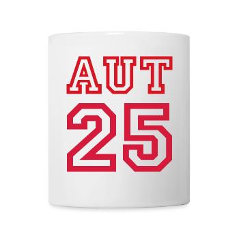 AUSTRIA - Tasse - Weiß - Vorne