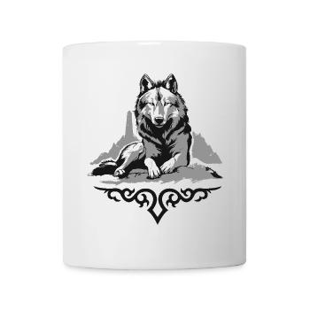 Wolf of the Caucasus - Mug - white - Front