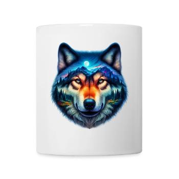 Wolf - Mug - white - Front