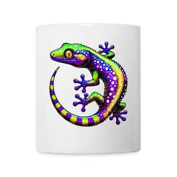 Gecko - Mug blanc - blanc - Devant