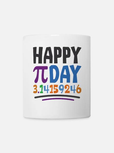 Bonne journée Pi - Mug blanc - blanc