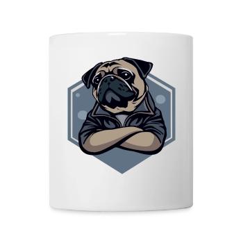 Pug Dog - Mug - white - Front