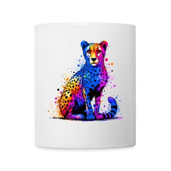 Cheetah - Mug - white - Front