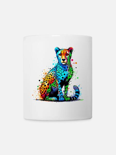 Gepard - Tasse - Weiß