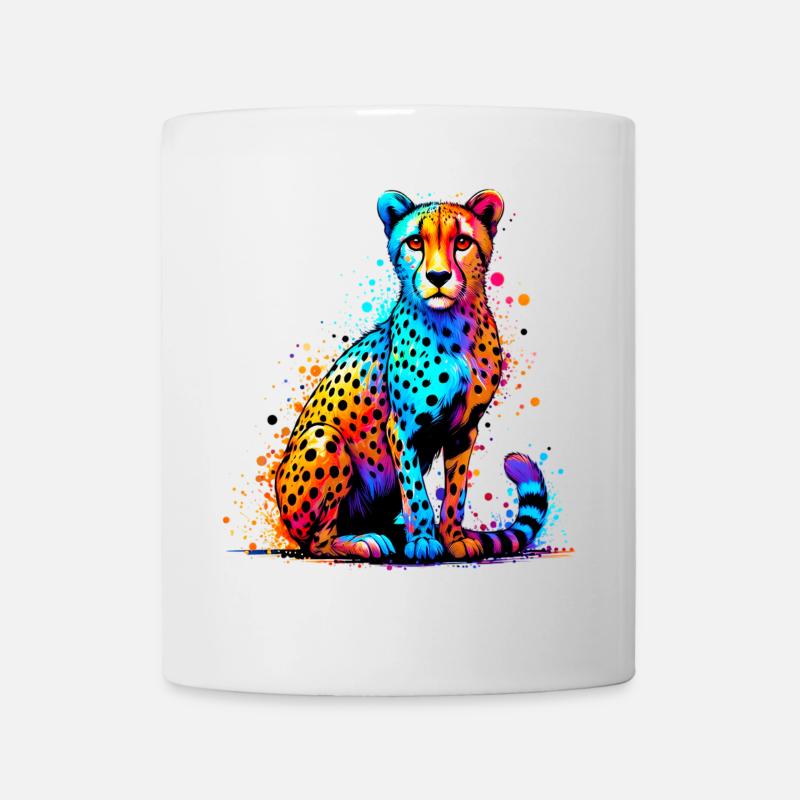 Gepard - Tasse - Weiß