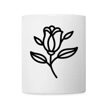 Pink Flower - Mug - white - Front