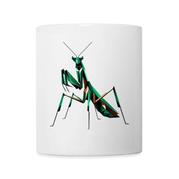 Gottesanbeterin – Ein Meisterwerk der Natur - Tasse - Weiß - Vorne