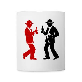 Drinking Team Party - Tasse - Weiß - Vorne
