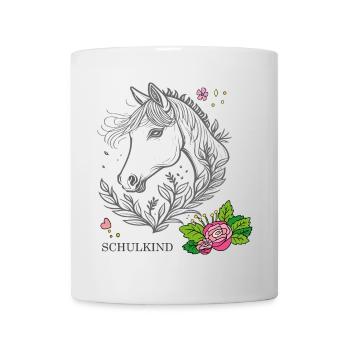 Schulkind - Tasse - Weiß - Vorne