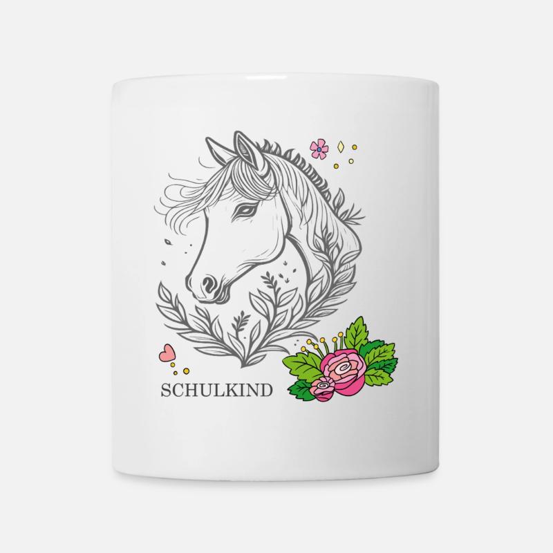 Schulkind - Tasse - Weiß