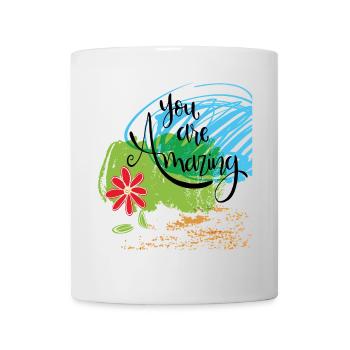 you are amazing - Tasse - Weiß - Vorne