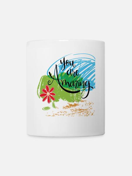 you are amazing - Tasse - Weiß