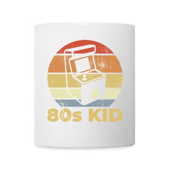 Jeux Années 80 Enfant - Mug blanc - blanc - Devant