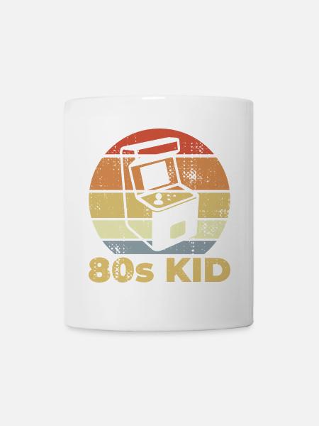 Gaming 80er Kind - Tasse - Weiß