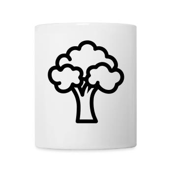 Brokkoli - Tasse - Weiß - Vorne