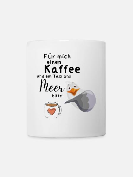 Für mich einen Kaffee - Tasse - Weiß
