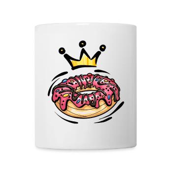 Donut Crown Candy Colorful - Mug - white - Front