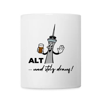 Alt und stolz drauf - Tasse - Weiß - Vorne