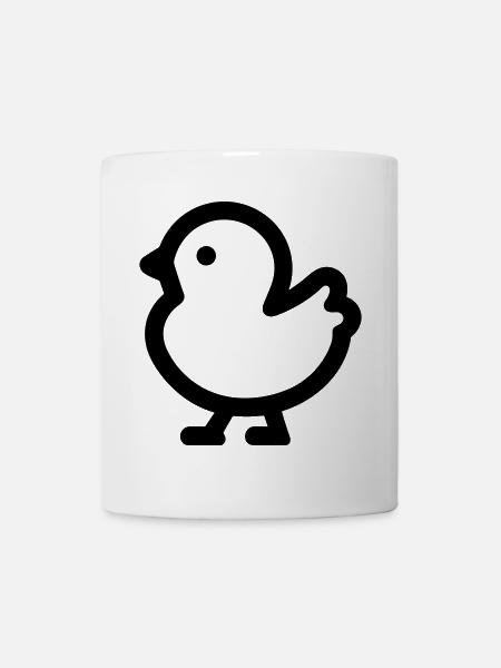 Küken - Tasse - Weiß