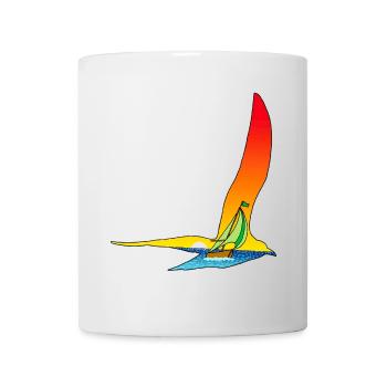 The Journey of the Bird and the Boat - Mug - white - Front
