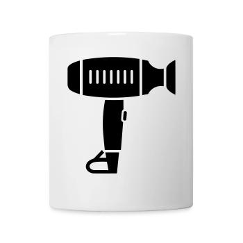 Hair dryer - Mug - white - Front