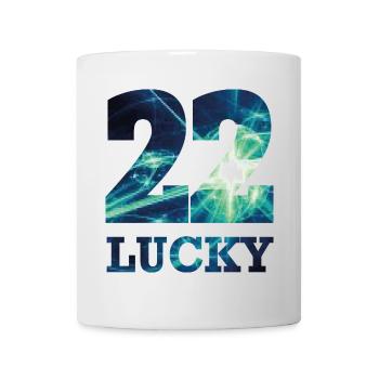 LUCKY22 - Mug - white - Front