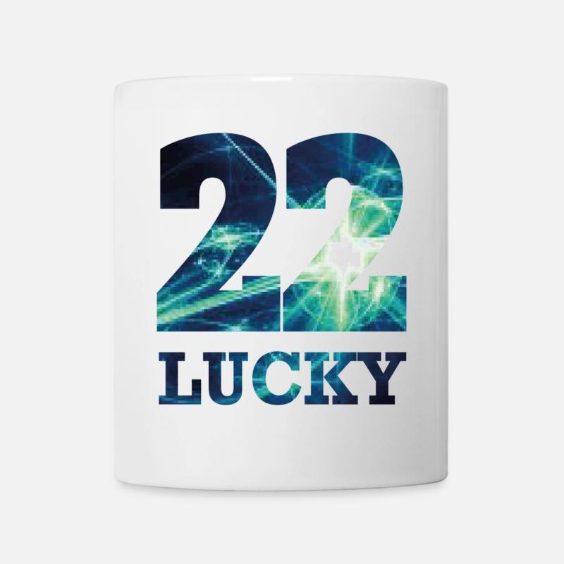 LUCKY22 - Mug - white