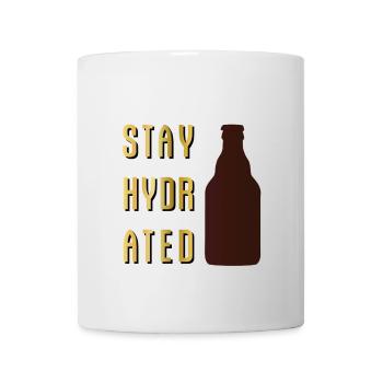 Stay Hydrated Stubbi Steinie Beer Party - Mug - white - Front