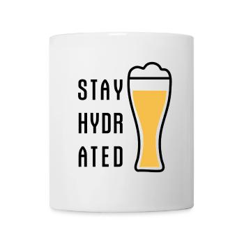 Stay Hydrated Wheat Beer Wheat Beer Party - Mug - white - Front