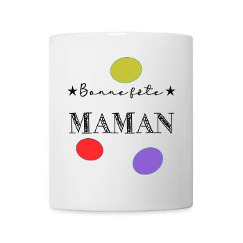 MOM. MOTHER'S DAY. HAPPY MOTHER'S DAY - Mug - white - Front