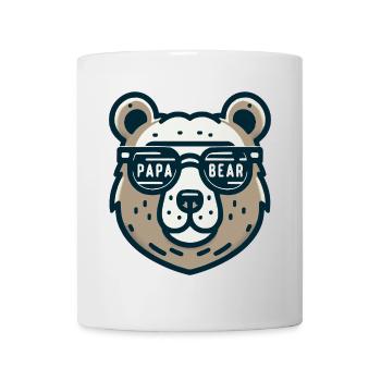 Papa Bear - Tasse - Weiß - Vorne