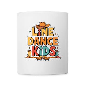Line Dance Kids Kids Dancing Line Dance - Mug - white - Front