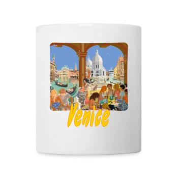 Venedig - Tasse - Weiß - Vorne
