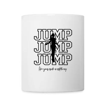 Jump Like Your Crush Is Watching - Mug - white - Front