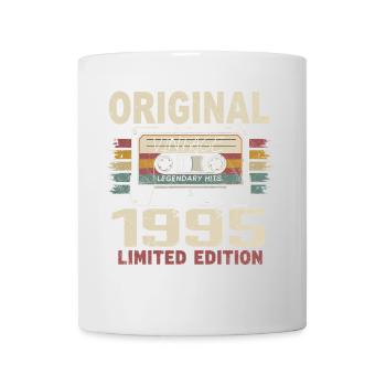 1995 Geburtstagsgeschenk 1995 Jahrgang 1995 Retro - Tasse - Weiß - Vorne