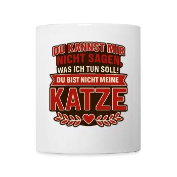 You're not my cat! - Mug - white - Front