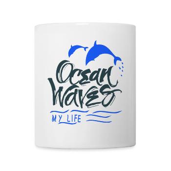 Ocean Dolphins - Mug - white - Front