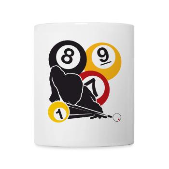 Billiards Focus - Mug - white - Front