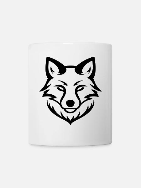 Fuchs - Tasse - Weiß