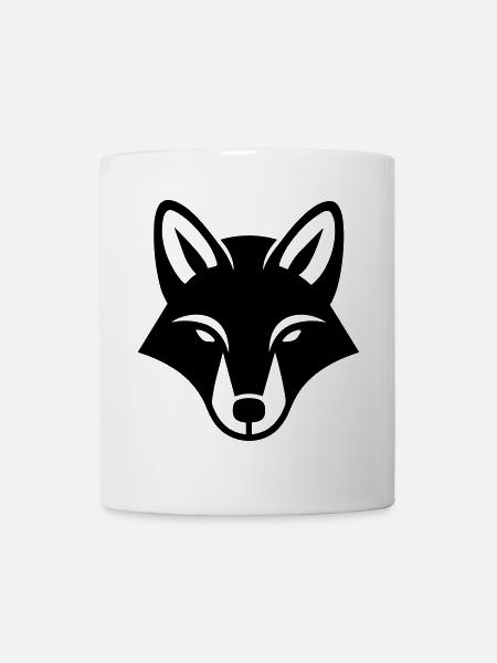 Fuchs - Tasse - Weiß