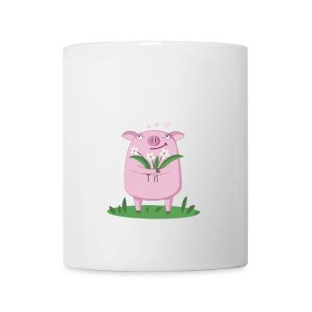 Sauguat Dialekt Spruch Süßes Schwein - Tasse - Weiß - Vorne