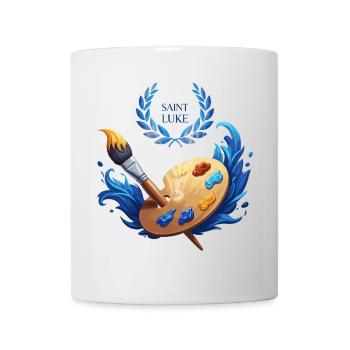 Saint Luke: Künstlerische Vision - Tasse - Weiß - Vorne