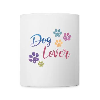 Amoureux des chiens - Mug blanc - blanc - Devant